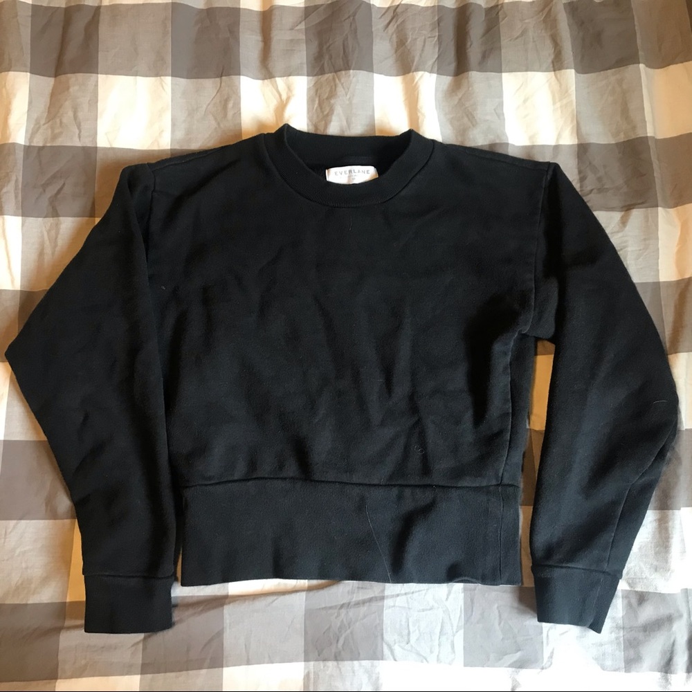 Everlane Black Sweatshirt